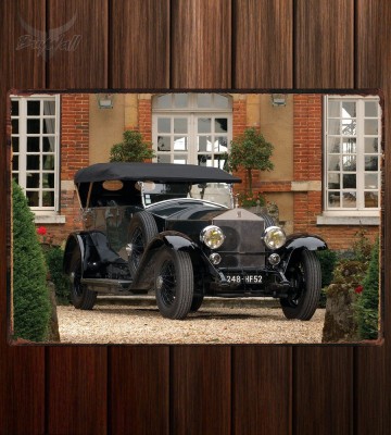 Металлическая табличка Rolls-Royce Silver Ghost Torpedo